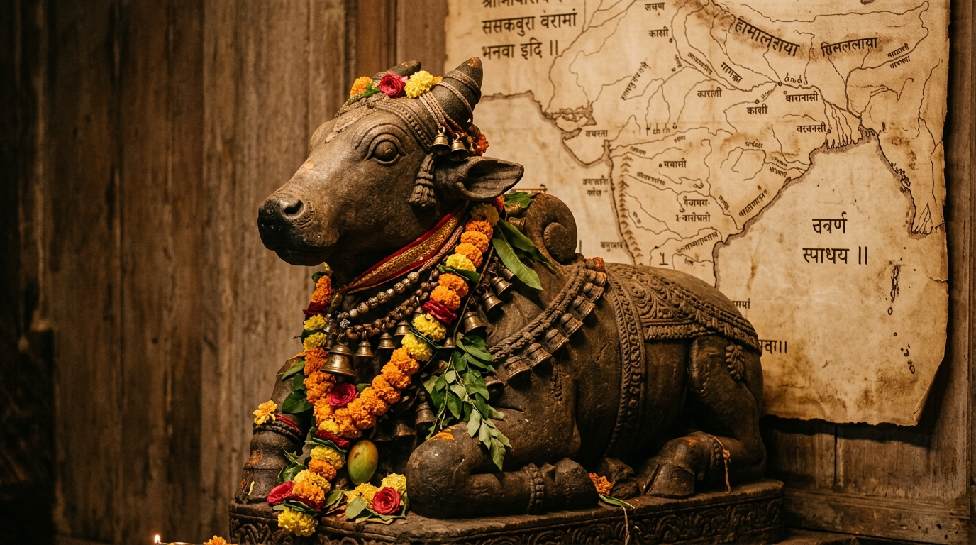 Ancient Nandi Stone Bull